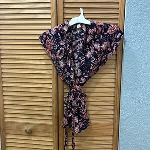 Tie up blouse